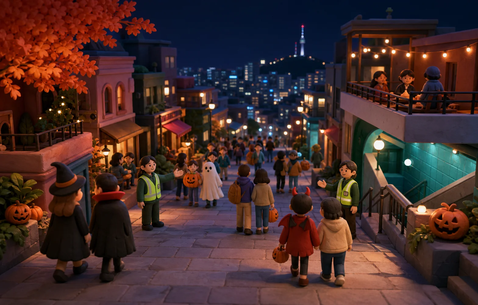 이태원 관광특구 할로윈 안내 이미지
